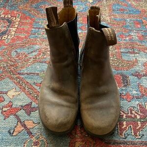 Blundstone women Brown Leather Boots 8